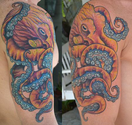 Tattoos - Tims Octopus Tattoo - 70359